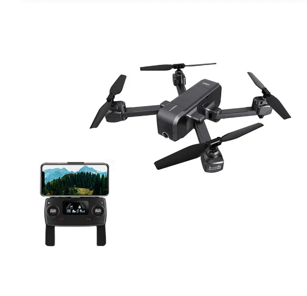 

HOT Sale Foldable MJX X103W X-series RC Drone 5G WIFI FPV GPS Airplane With 2K HD Camera LED Light RC Drone Aircraft, Black