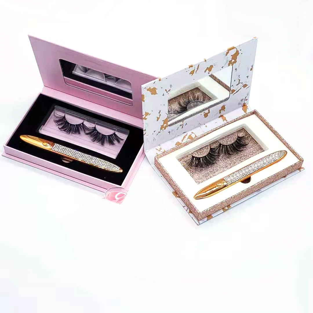 

full strip lashes wholesale 16mm 18mm mink eyelashes vendor customized boxes mink lashes with case private label