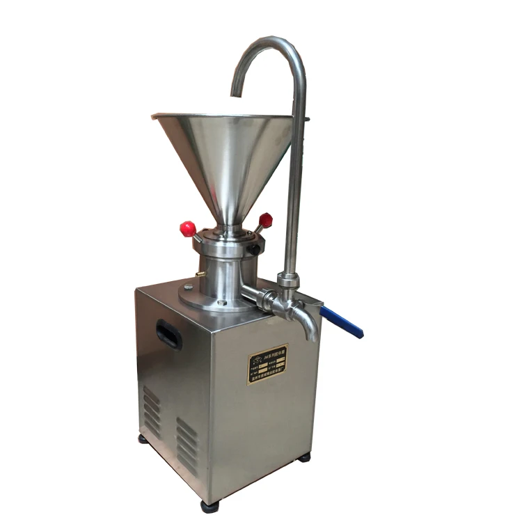 

Commercial Industrial 60 Small Lab Chemical Walnut Jelly Colloid Mill Almond Nut Sesame Cocoa Peanut Butter Making Machine