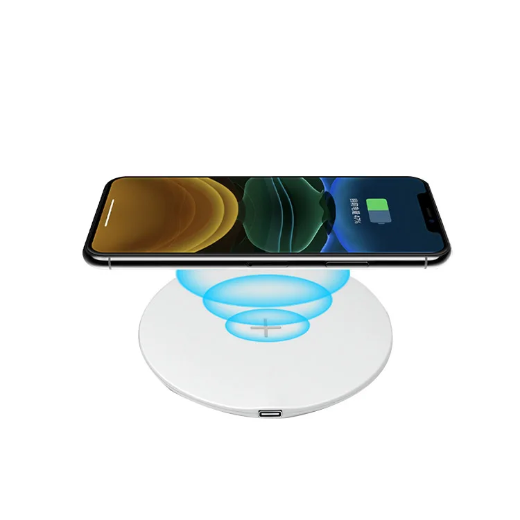 

black cool qi 15w fast 73% wireless charger for iphone Huawei Xiaomi