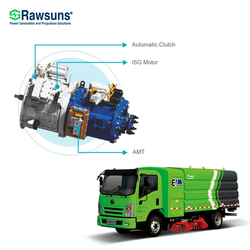 Traction Motor Retrofit Kit 450kw Rad20000h 3 Amt Electric Vehicle