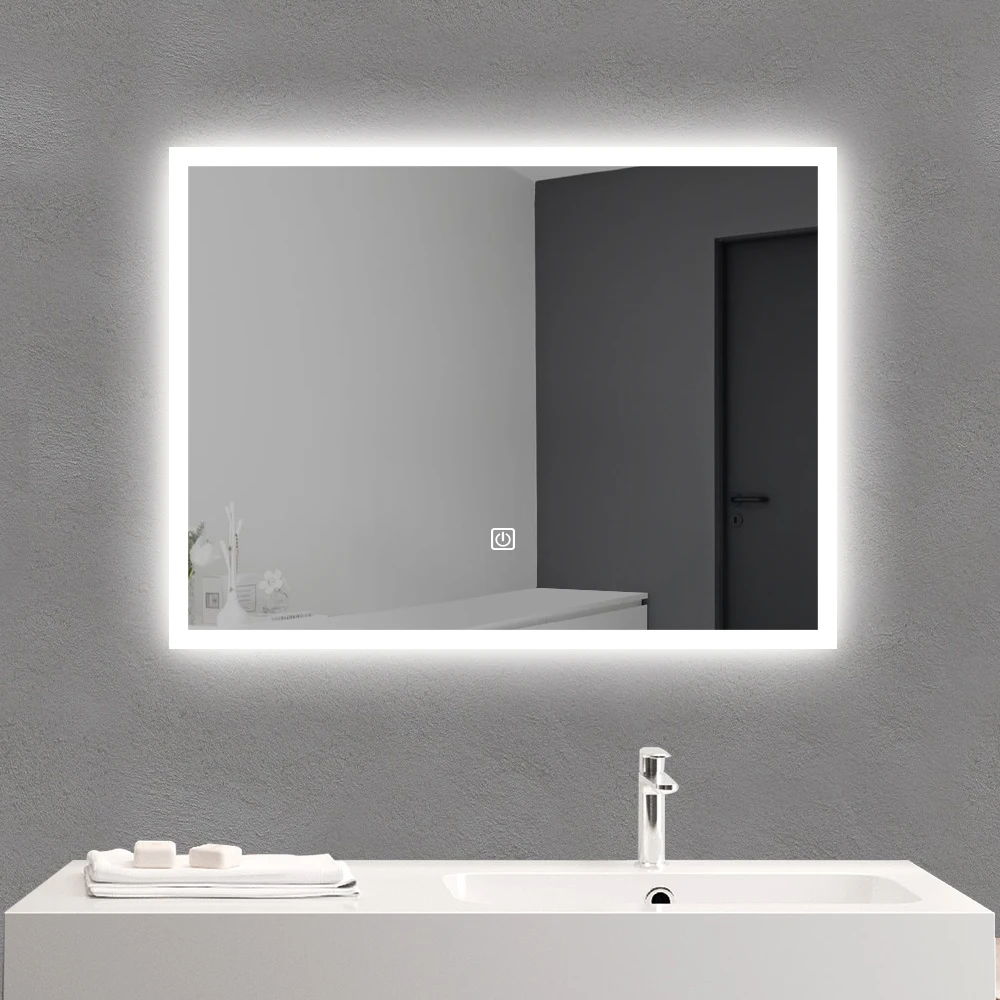 

Cheap price Bathroom mirror backlit LED Lighted Vanity Mirror Bathroom with Anti fog Bath Mirrors