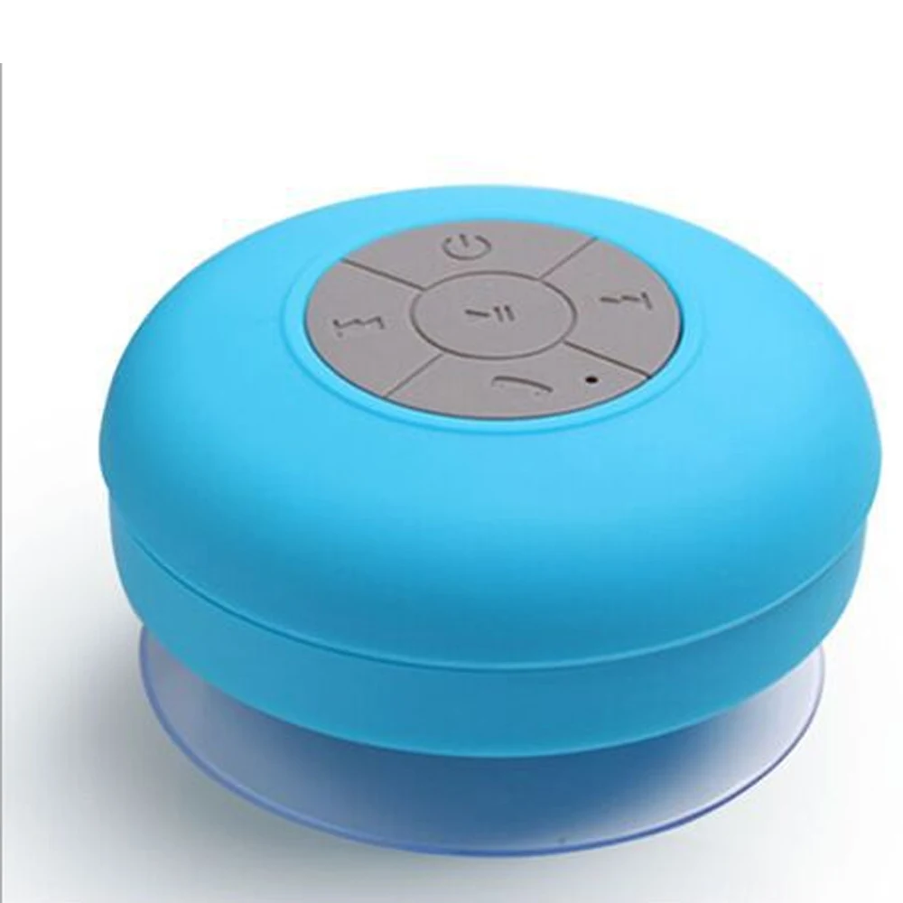 Newest trending BS06 products new arrivals handsfree phone holder mini portable sucker mushroom wireless speaker - ANKUX.COM