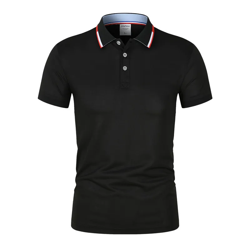 Custom Factory Price Mens Polo Shirts on Sale Best Mens Dry-Fit Golf Polo Breathable Knitted Soft Jersey Short-Sleeve Polo Shirt