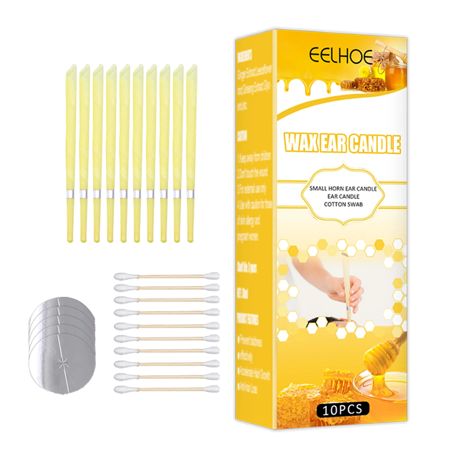 

eelhoe OEM ODM Ear Candle Beeswax Ear Candles Natural Beeswax For Healthcare ear candles