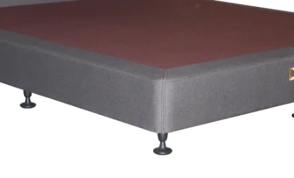 Wholesale double size Luxury velvet fabric bed with wooden bedbase