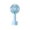 Large 2000mAh Capacity Rechargeable Mini USB Desktop Fan With Phone holder