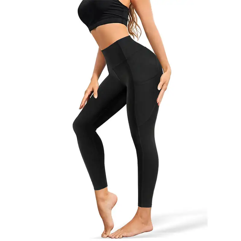 

Women Fitness Wear Pants Leggings Stretch Tight Push Up Breathable Yoga Pants with Phone Pocket