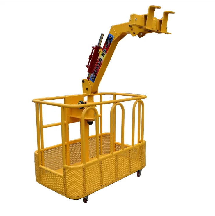 

1.2 m 1.5 m 1.8m 2.0m rotating Engineering construction Aerial lifting work gondola crane man work brackets cradle box