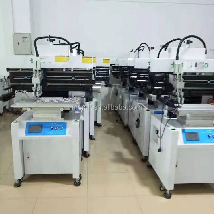 Factory Price Semi-automatic PCB Stencil Printing Machine SMT Solder Paste Printer 1.5m smt Screen Printing Machine