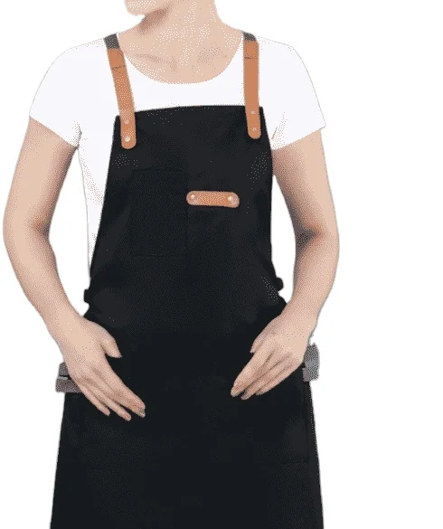 

Long Apron Denim Restaurant Hotel Waist Chef Apron Bar Pub Kitchen Waiter Waitress Cook Apron Universal