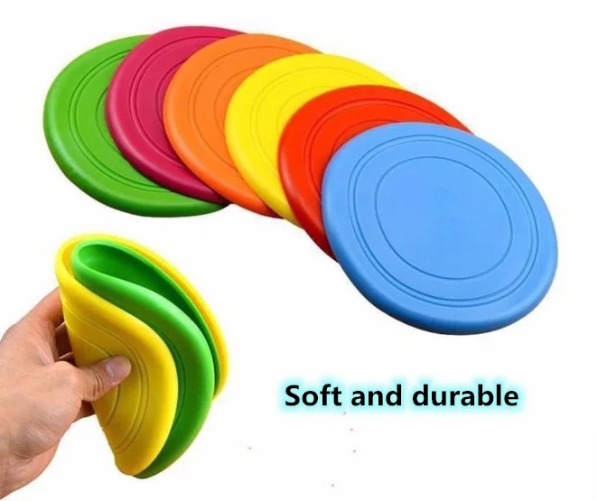 Foldable Soft Silicone Dog Flying Disc Chew Toys For Dogs Buy