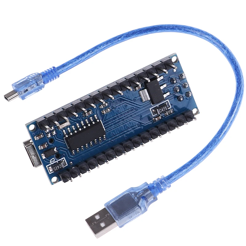 

Mini USB Nano V3.0 Atmega328p CH340G Micro-Controller Board With Cable Instrument Parts Accessories For Arduino