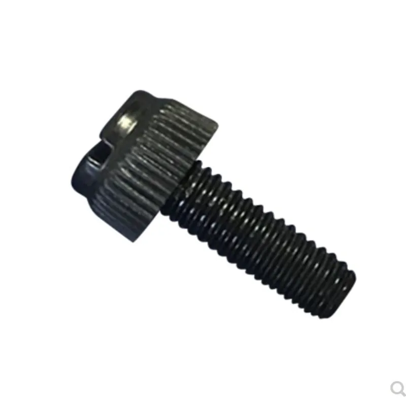 

1000pcs/bag M5*8/10/12/15/20/25/30 black nylon knurled slotted hand tighten thumb screw