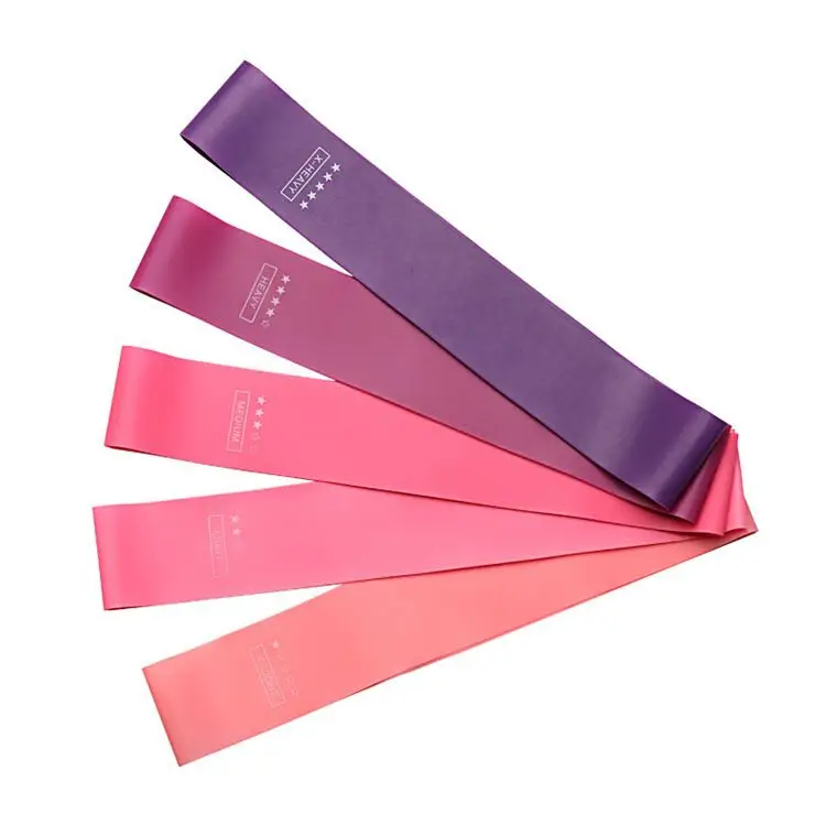 

Wholesale High Quality Strong Fitness Elastic Silicone Yoga Tension Band
