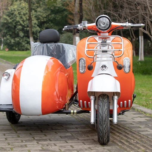 

The Electric Scooter Vespa With Seat 10 Inch Tires