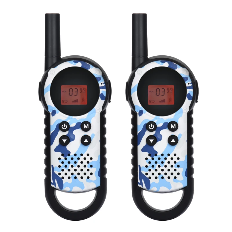 

UHF 400-470MHz handheld radio walkie talkie phone toy for kids voki toki, Yellow/blue/black/green/customized