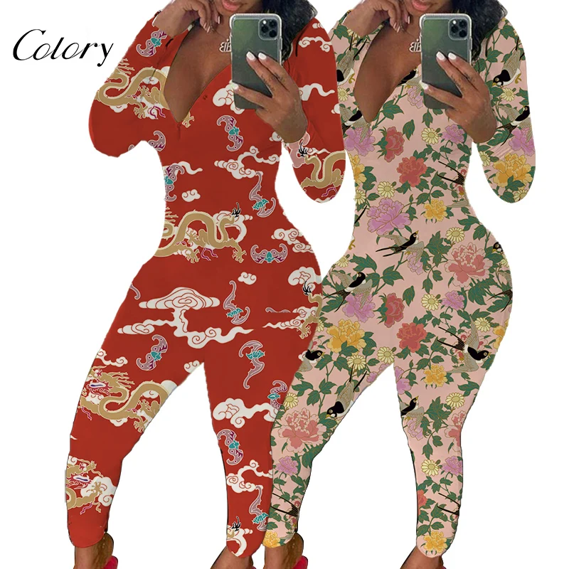 

Colory African Maternity Clothing Custom Print Romper Women, Picture shows