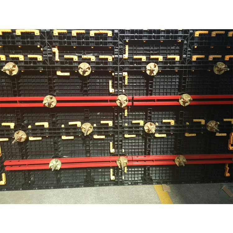 
building construction formwork plastic panels 
