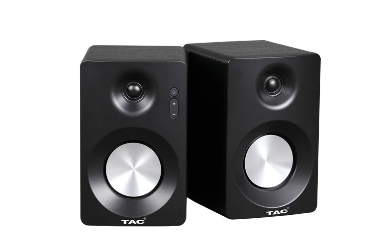 TAC PW-26B hifi loudspeaker JBL woofer wooden bookshelf active bluetooth monitor multimedia speaker - ANKUX.COM