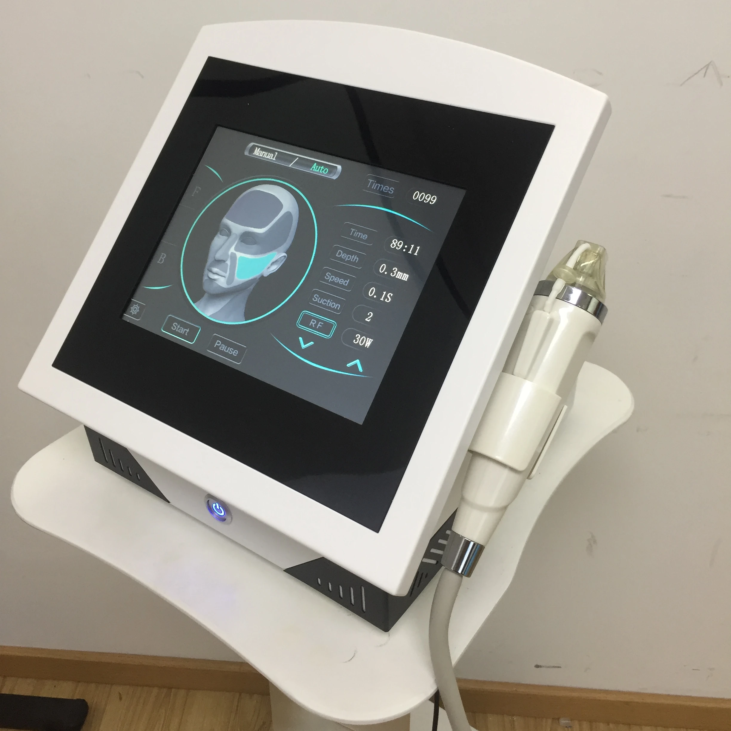 

Hot Selling Vivace Fractional RF Microneedling Thermagic Device for wrinkle removal, White