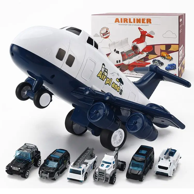 

Mechanism Parts Gear Box Storage Transport Pull Friction Airplane Toys for Kids