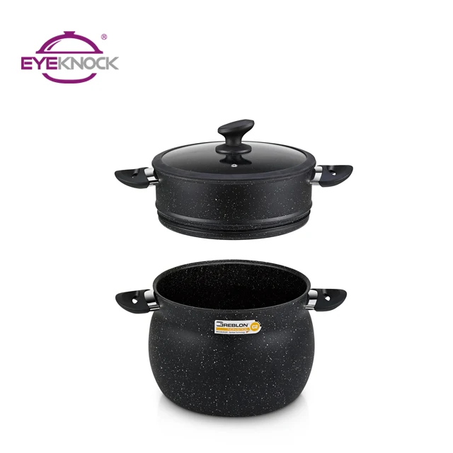 
Couscous steamer pot Aluminum couscoussier pot nonstick cookware sets 
