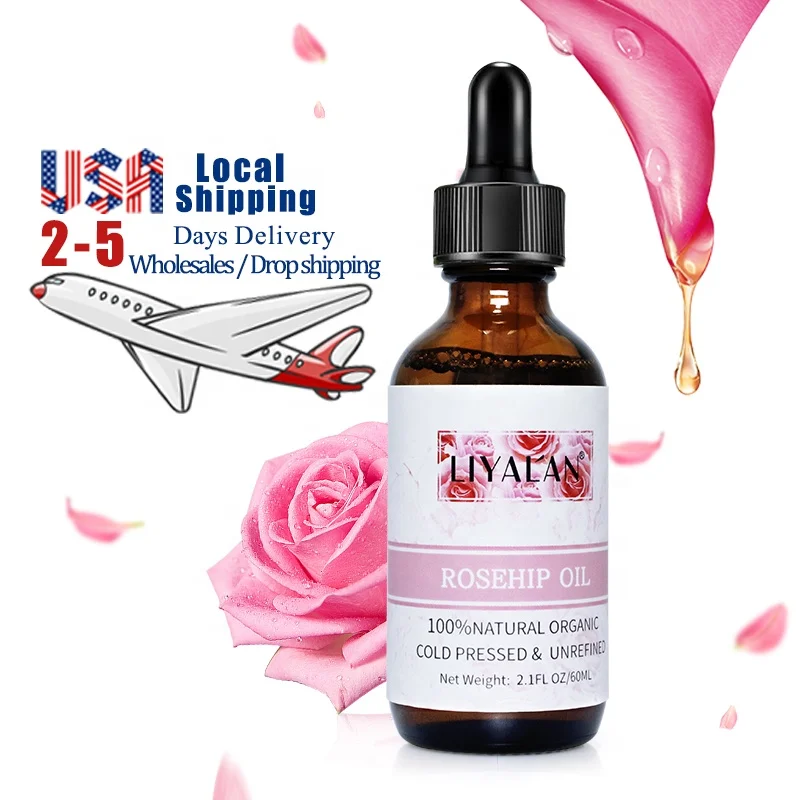 

Private label Hair Skin Care Rose Hip Oil Unrefined Cold Pressed Organic Rosehip Oil