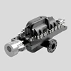 API610 axially split case volute casing horizontal multistage centrifugal pump