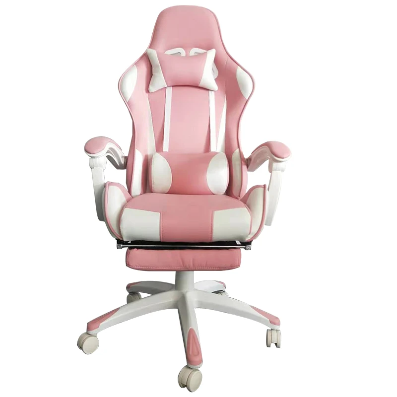 Factory Supply High Quality Pink Pc Gaming Chair For Female Live Game ...