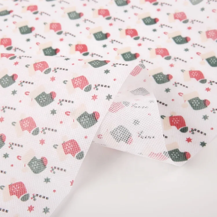 
Waterproof 100% polypropylene pp custom printed non-woven fabric for hygiene 