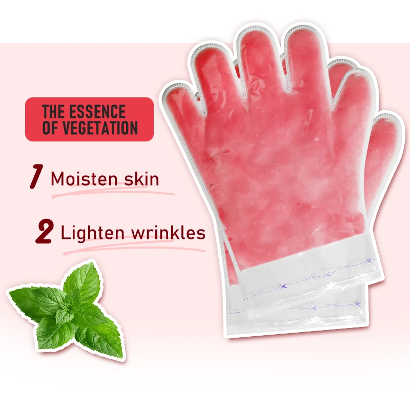 

paraffin wax gloves and boots 70g with lavender peach Aloe flavor spa wax