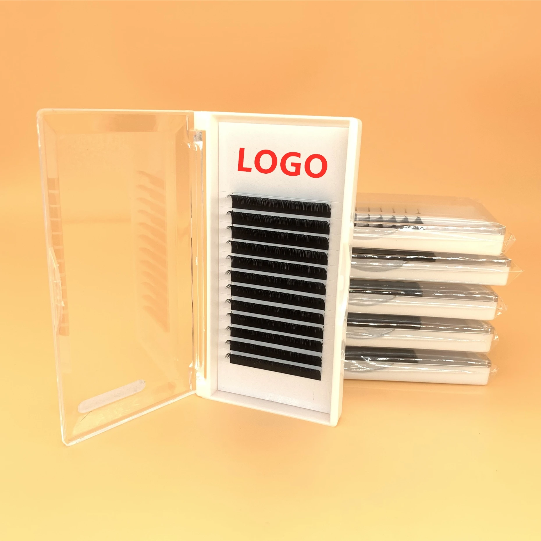 

Private Label Eyelash Extension Trays 0.03 0.05 0.07 0.10 0.15 Custom Individual Volume Lash Extensions