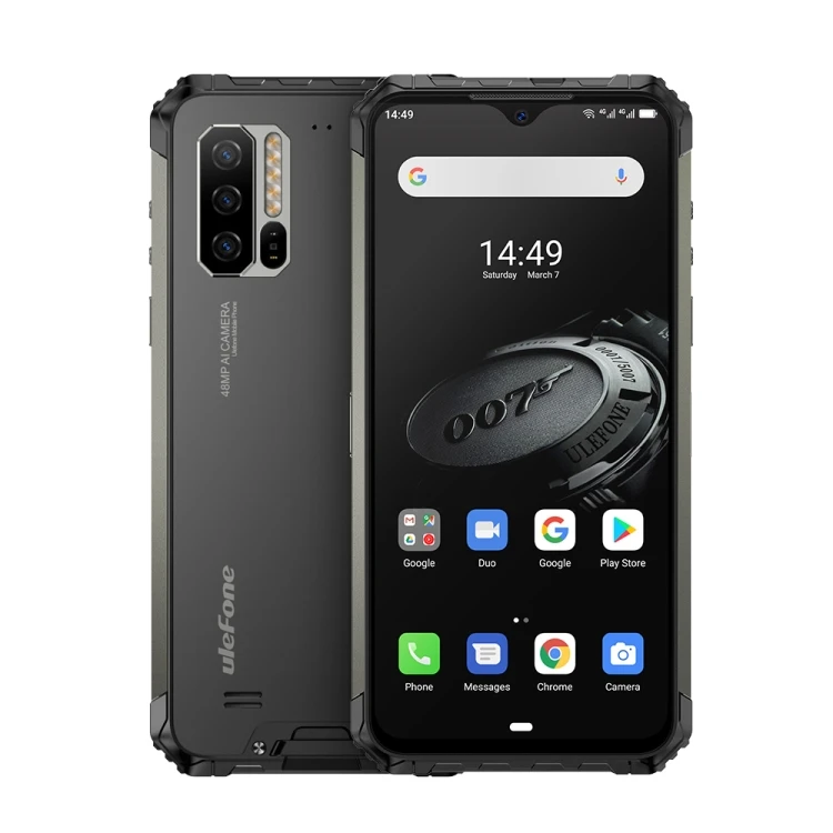 

global version ulefone armor 7e rugged mobile phone 4GB+128GB 6.3 inch Android 9 QI Wireless Charging Smartphone