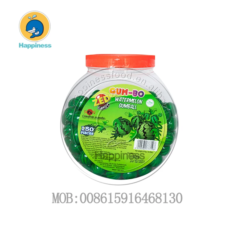 Halal Watermelon Shape Bubble Gum Ball Buy Bubble Gum Ball Ball Gum