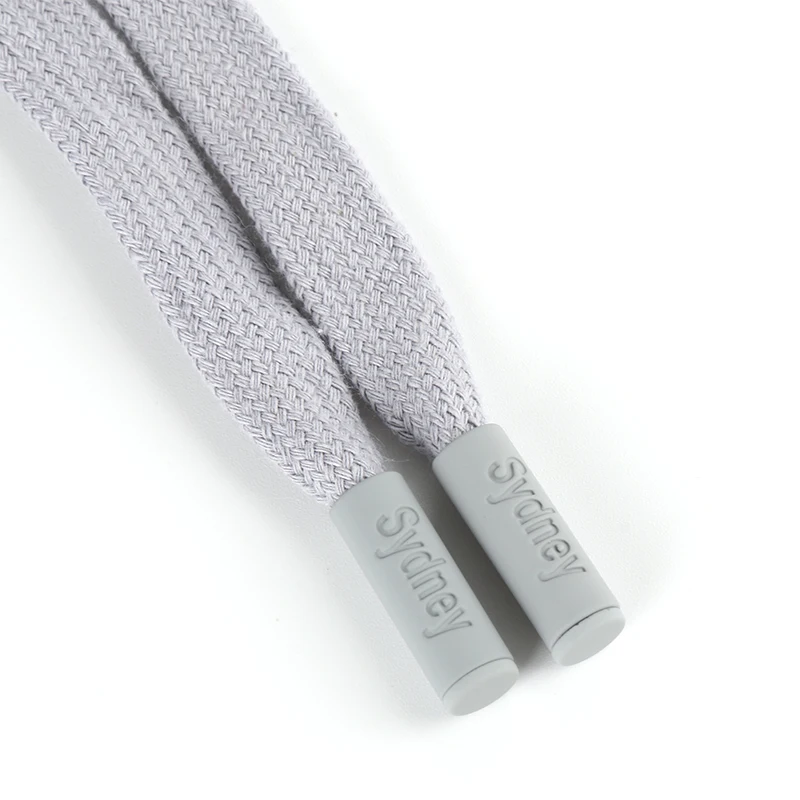 

1400mm Cotton Flat Lace Hoodie String Custom Color/Logo Rope Draw Cord, Customized