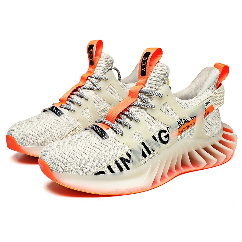 

Custom logo cross border large size light walking men's shoes summer new fashion soft insole casual breathable running shoes
