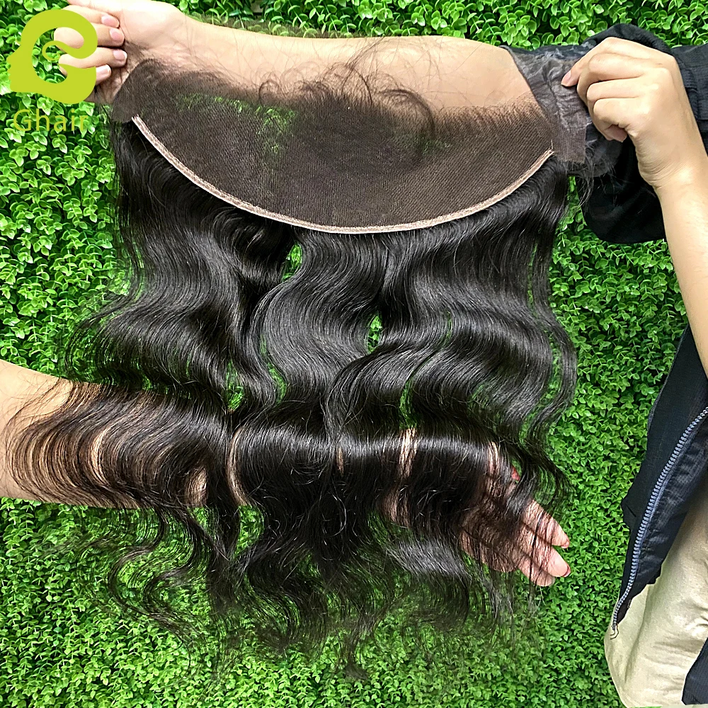 

Wholesale New Trends Transparent HD Thin Swiss Lace Frontal Closure, Cuticle Aligned Pre Plucked Virgin HD Hair Lace Frontal