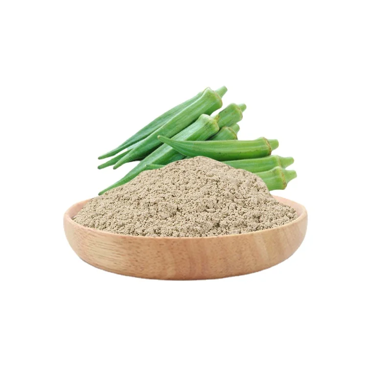 

Supply Food Grade 100% Pure Organic Natural Okra Extract Powder