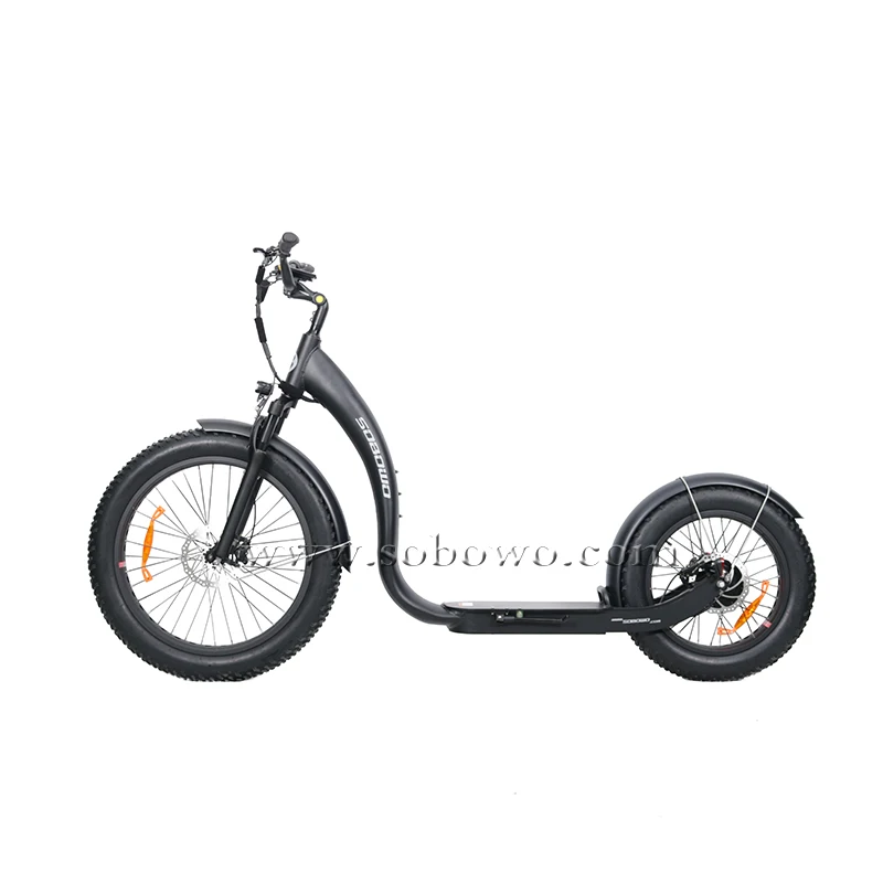 

Sobowo Free Shipping 750w/1000W Electric Bike Scooter Fat Tire Electric Kick Scooter Adults