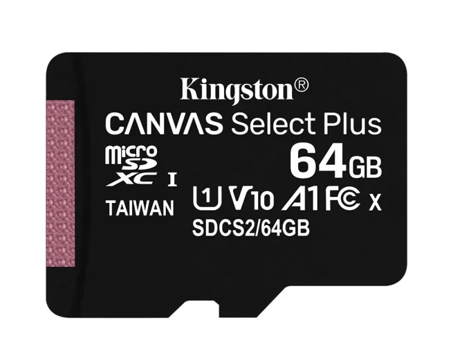 

100% new and Original Kingston memory card Canvas Select micro Class10 carte SDCS2 TF Flash Card 16gb