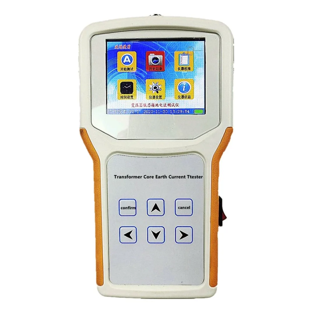 

Transformer core earth current protect tester analyzer