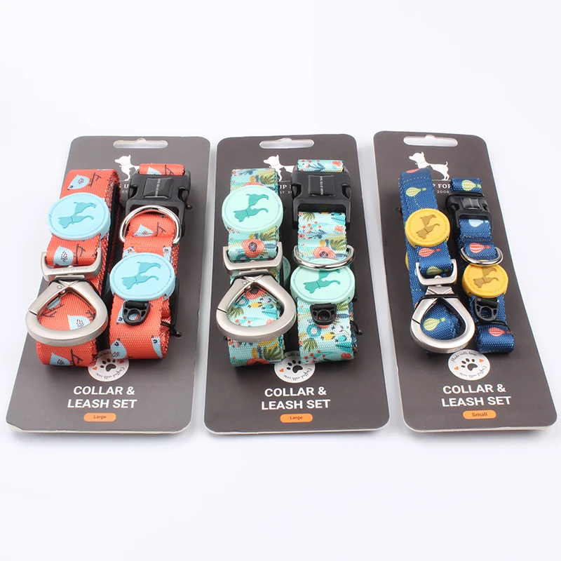 Free Sample Ecofriendly Soft Polyester Custom Dog Collar Wholesale
