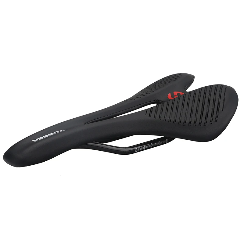 

Toseek all-inclusive leather black small bicycle saddle men soft waterproof seat bike mtb race front saddle