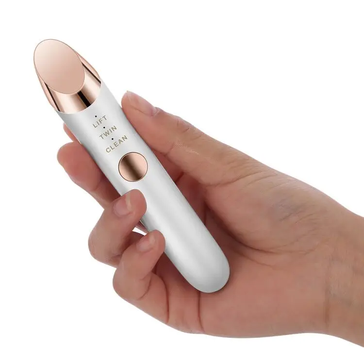 

Hot facial vibration skin tightening device ion Lips anti-wrinkle remove dark circles eye care massager beauty pen