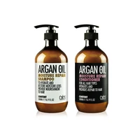 

Argan oil hair shampoo and conditioner set nourish moisture damaged hair