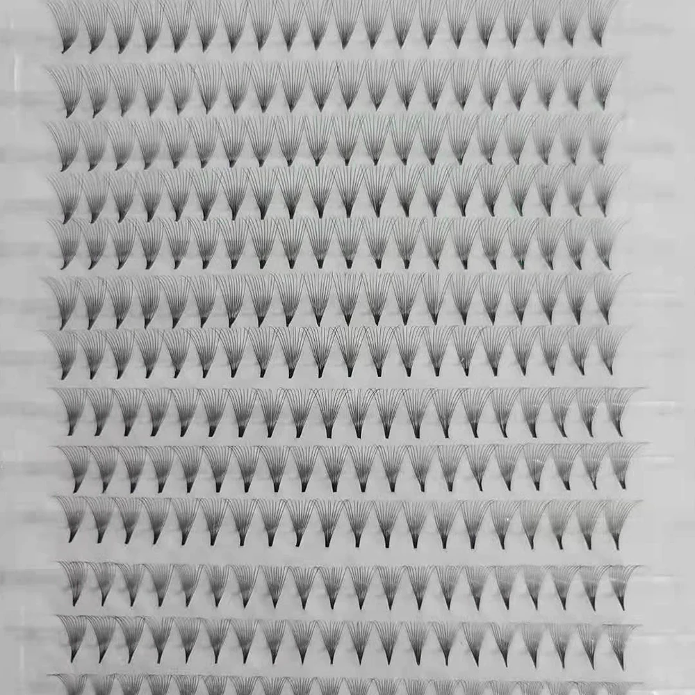 

wholesale cashmere premade fans large tray 640 fans 3d 4d 5d 6d heat bonded lashes 0.05 0.07 0.10 faux mink premade volume fans