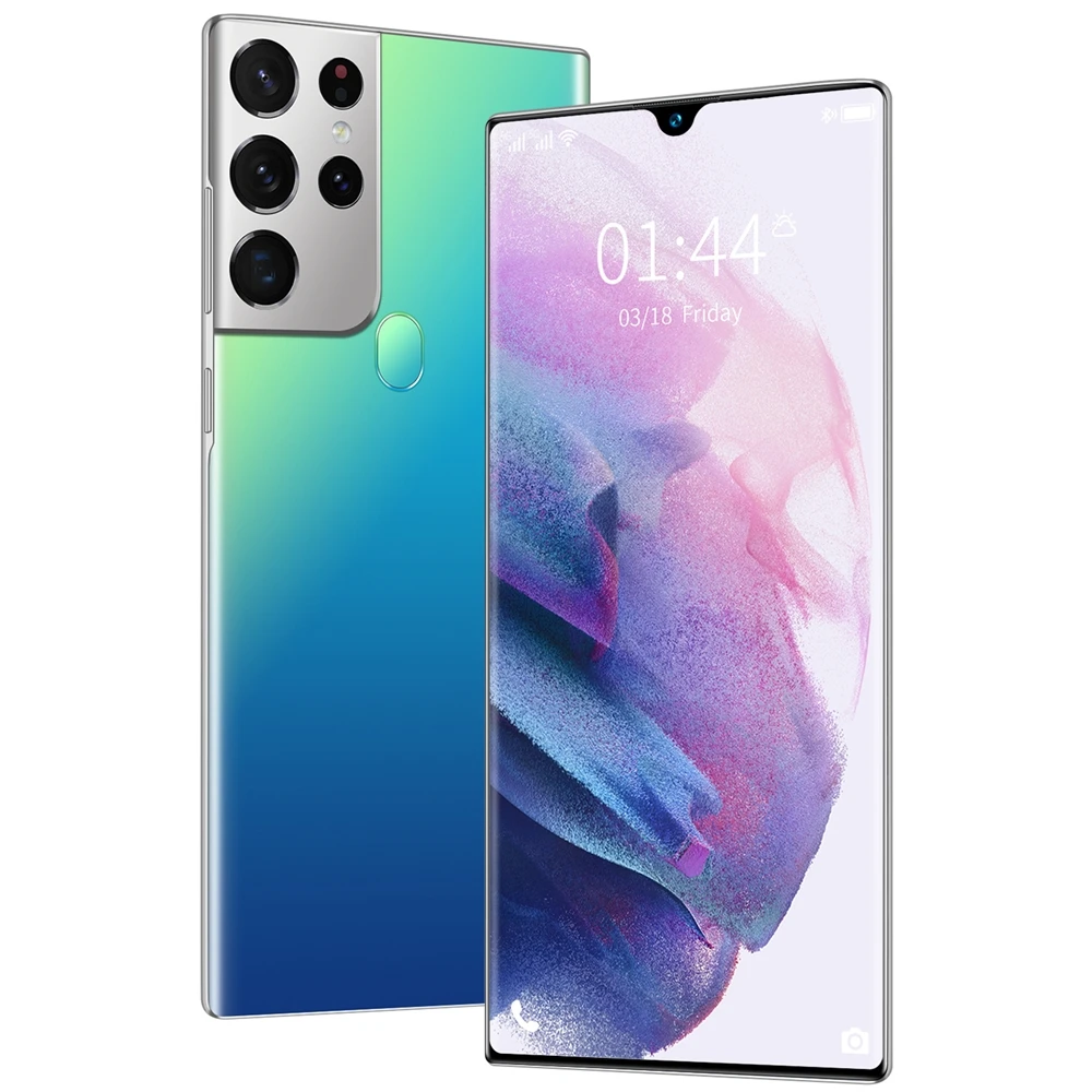 

Dropshipping Smartphone S21U Mobile Phone 6.9Inch Drop Screen Unlock Android Cellphone