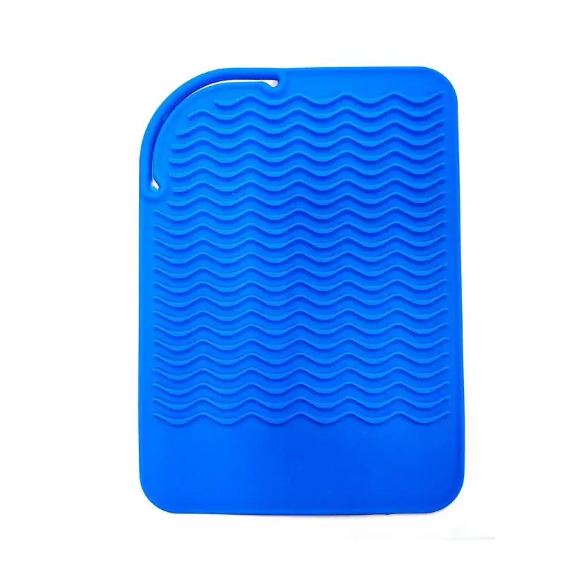 

Anti Heat Pad Hair Straightener Curling Iron Pad Protect Hair Straightener Heat Resistant Mat, Customize