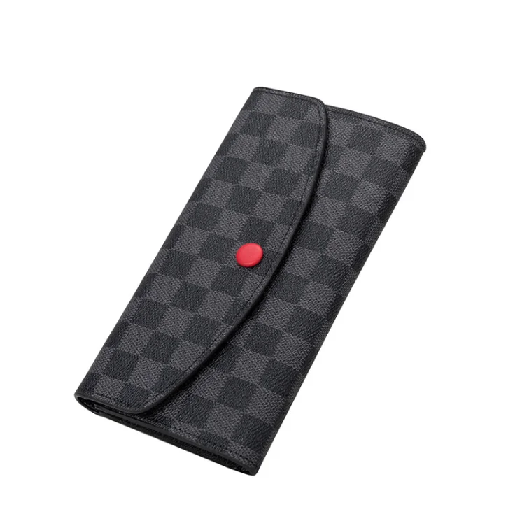 

Hot Sale Women's PU Leather Wallet Fashion Long Wallet Outdoor Casual Handmade leather wallet envelop, Multicolor